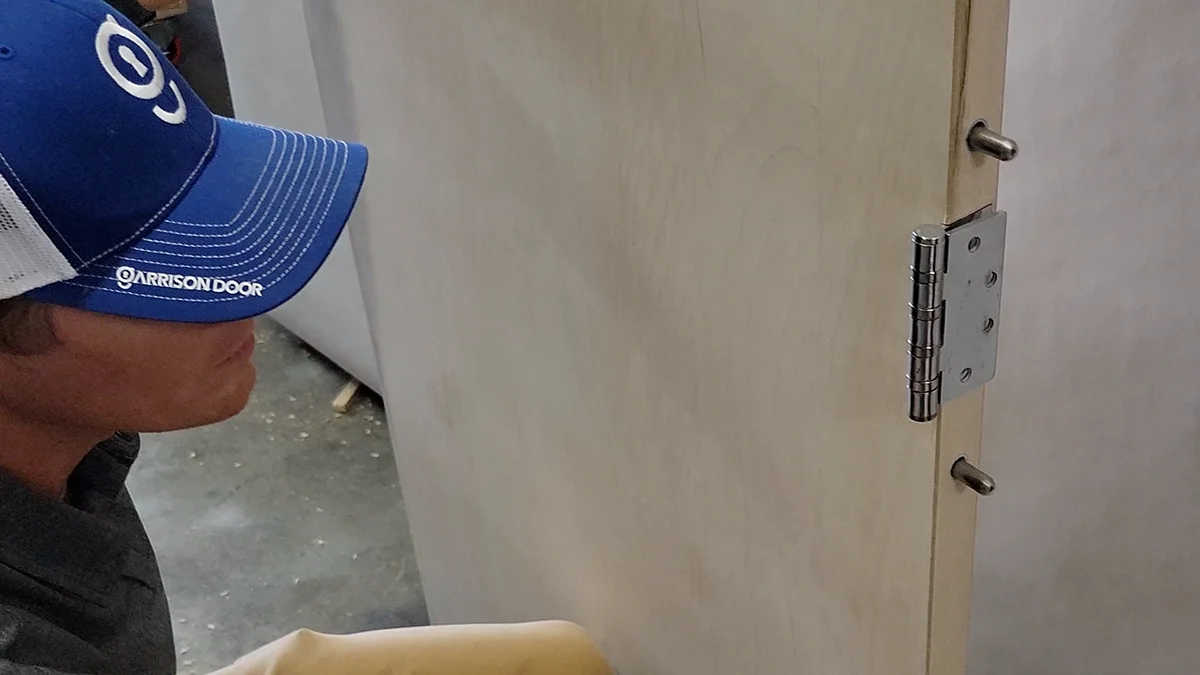 Garrison Door security locking system testing